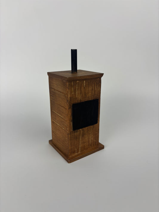 "Wood" Pedestal Base